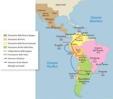 Indipendenza dei paesi dell'America Latina Cause e conseguenze