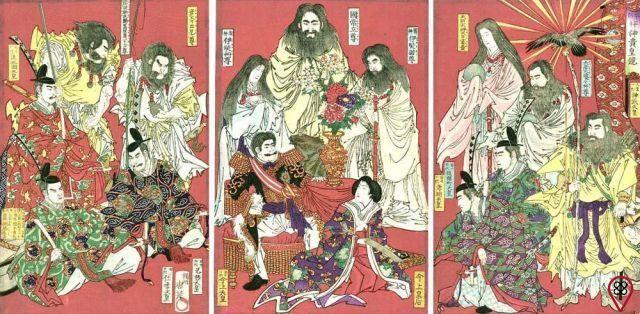 Mitologia giapponese dei principali