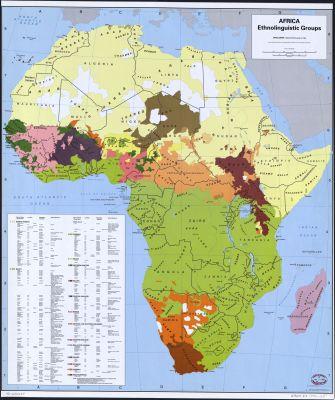 Distribuzione sommaria dell'Africa