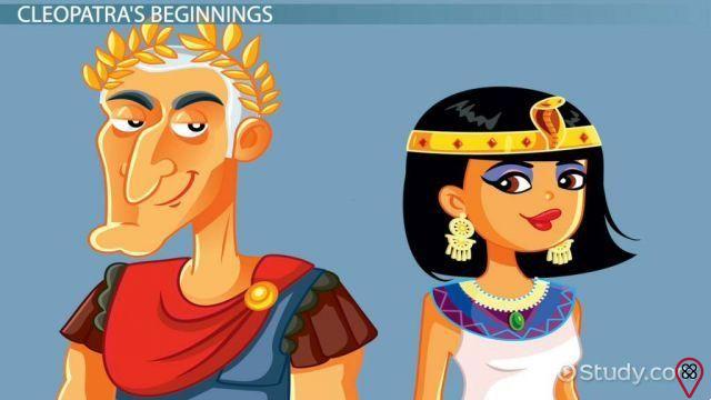 Storia di Cleopatra e Julio Cesar Sommario