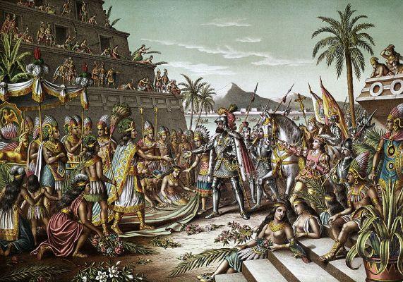 Religione del riassunto degli Aztechi