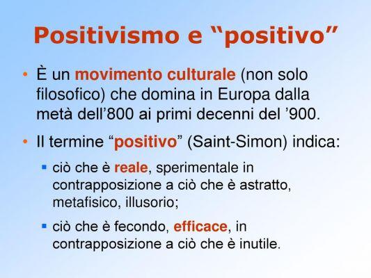 Cos'è il positivismo sociologico