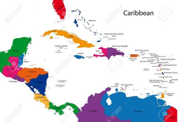 Paesi caraibici e le loro capitali