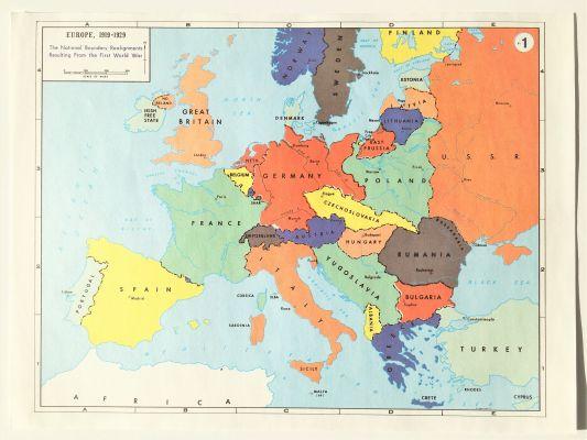 Europa dopo la prima guerra mondiale