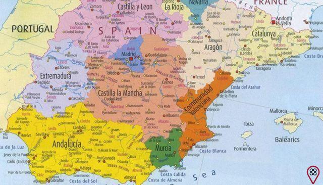 Gentilicios de Spagna da parte delle comunità