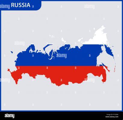 Russia con mappa