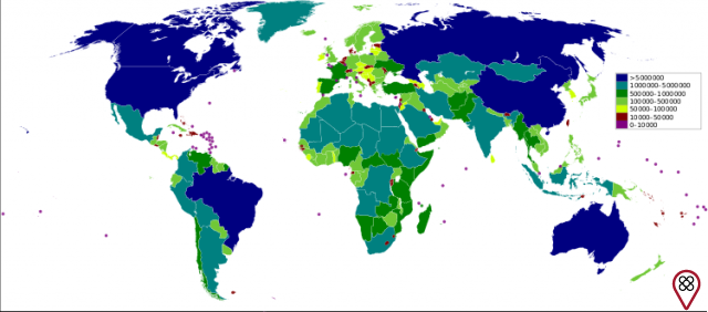 Paesi più grandi del mondo e la sua estensione