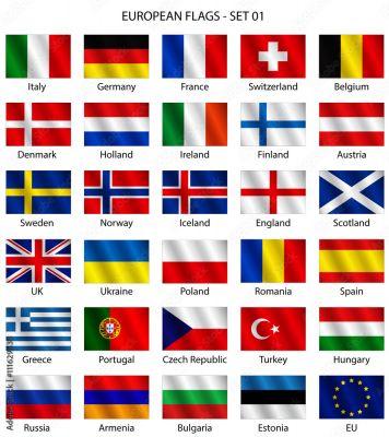 Bandiere europee