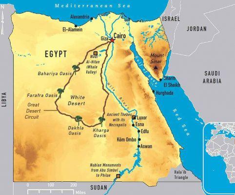 Storia del fiume Nilo breve riassunto