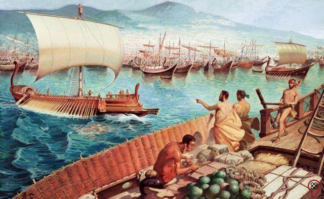 Com'è stato il commercio nell'antica Grecia