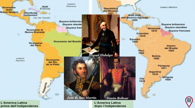 Indipendenza dei paesi dell'America Latina Sommario