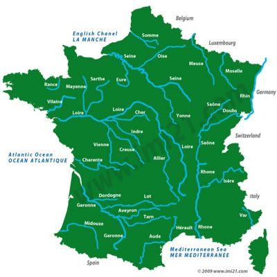 Più importanti fiumi della Francia