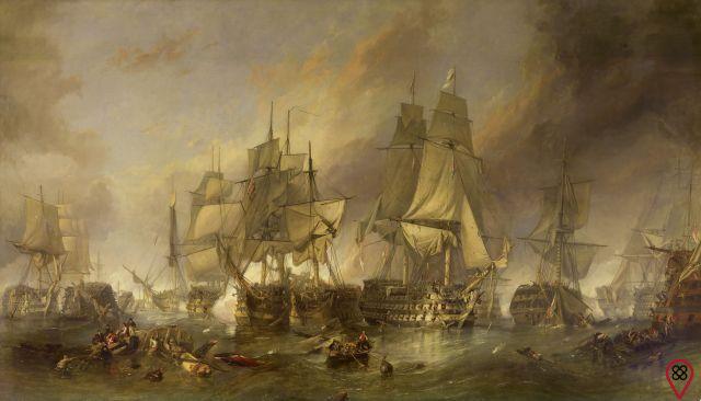 La battaglia di Trafalgar Sommario breve