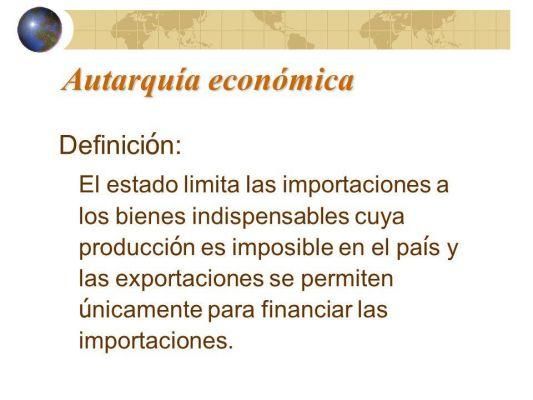 Definizione economica di Autarquia