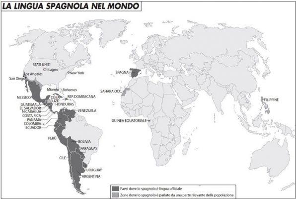 Paesi in cui si parla spagnolo